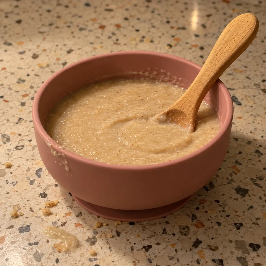 Porridge d’avoine à la pomme et à la cannelle