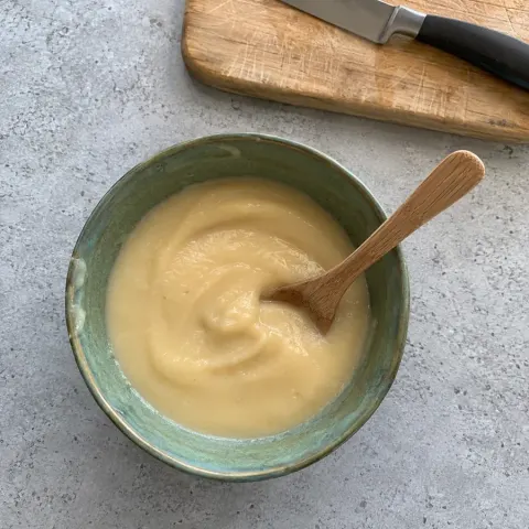 Compote de poire et banane