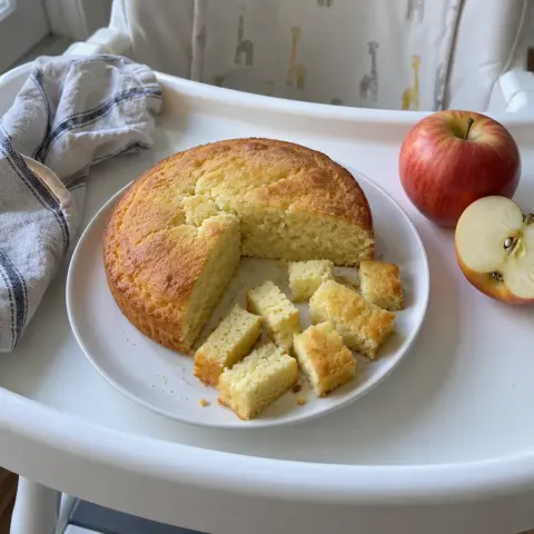 Gâteau au yaourt à la compote de pommes