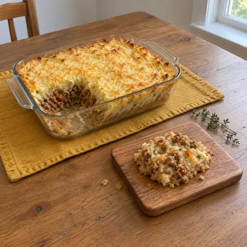 Hachis parmentier aux carottes