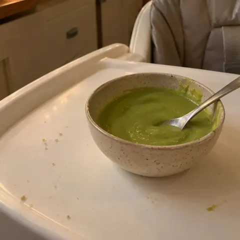 Purée de petits pois